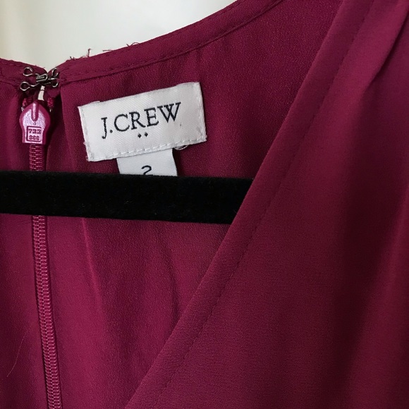 J Crew Factory Raspberry Midi Dress - Picture 2 of 4